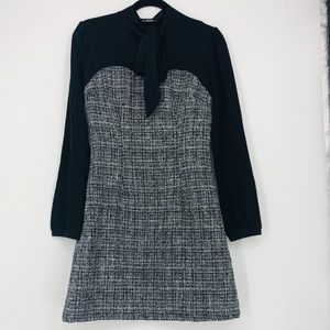 ✨Shein Long Sleeve Career Style Tweed Dress